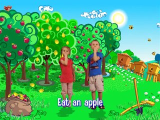 Eat an Apple - English Nursery Rhyme Song for Children.mp4