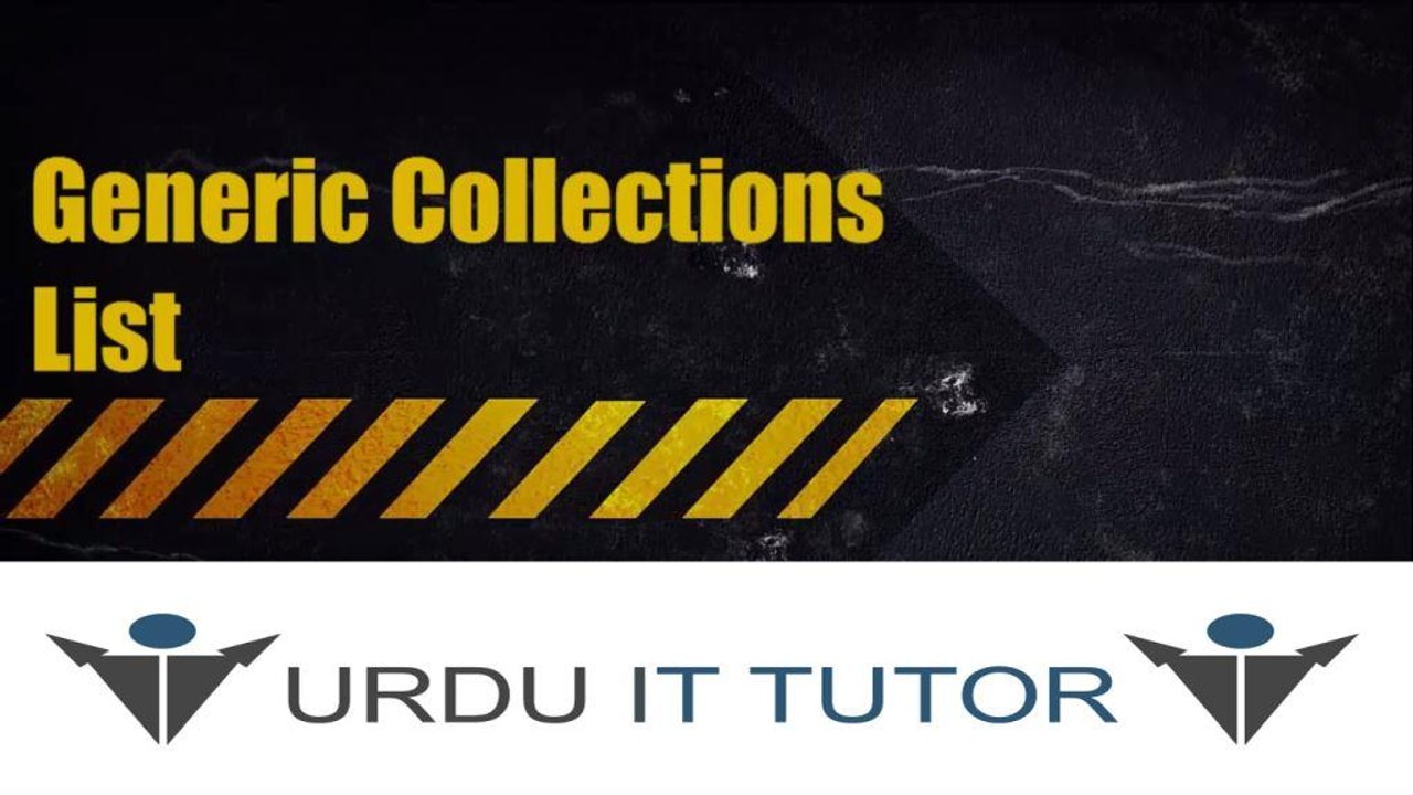 39-C# Tutorial – Generic Collection List