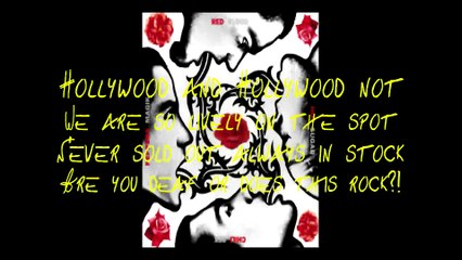Red Hot Chili Peppers - Sikamikanico with lyrics