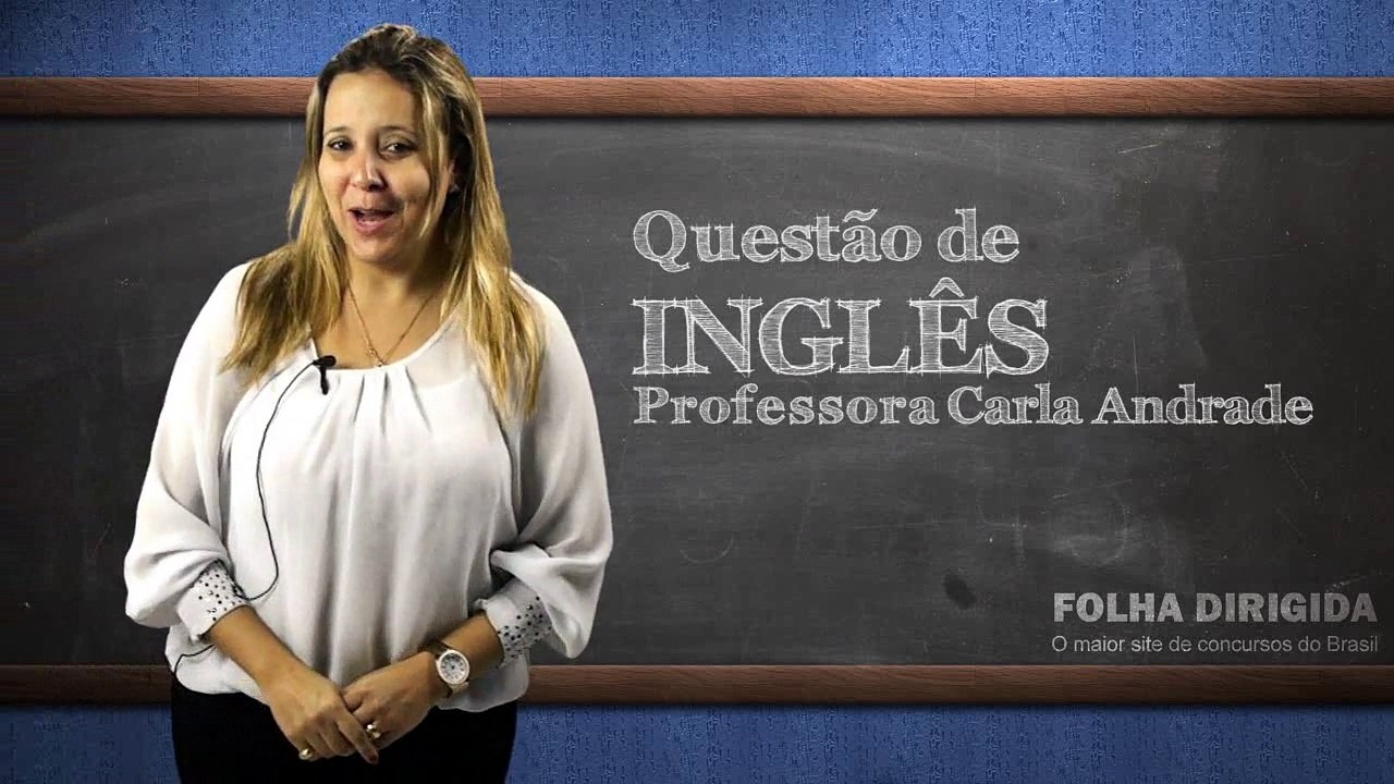Folha Dirigida - Inglês - Interpretação de Texto III (Carla Andrade)