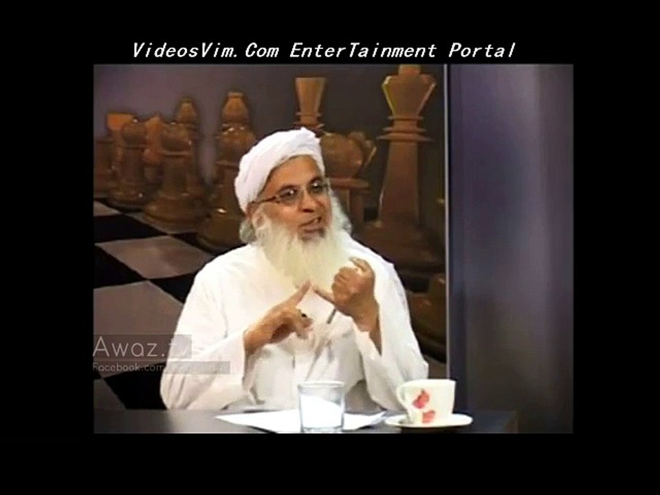 Video of Molana Abdul Aziz supporting Talibaan Never aired before_(new)
