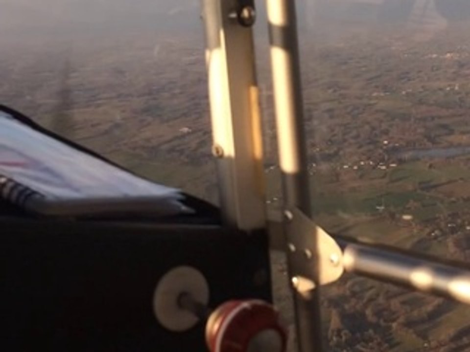 Le plaisir de voler en ULM pendant l'hiver