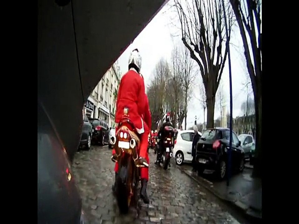 Balade Père Noël Soissons 20 décembre 2014