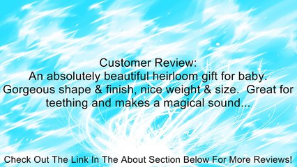 Areaware Harmony Ball Loop Rattle Silver Review