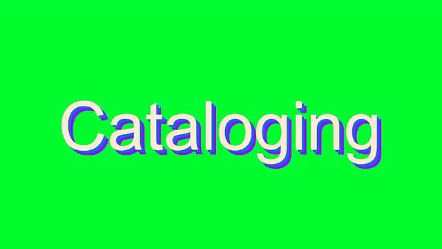 How to Pronounce Cataloging