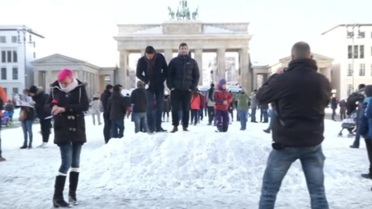 Germany hit with snow