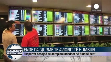 ENDE PA GJURMË TË AVIONIT TË HUMBUN