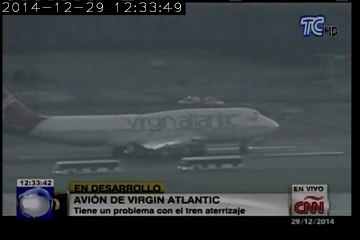 Avión de Virgin Atlantic