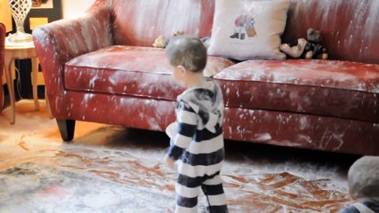 Family Home Destroyed by Avalanche - Children to Blame