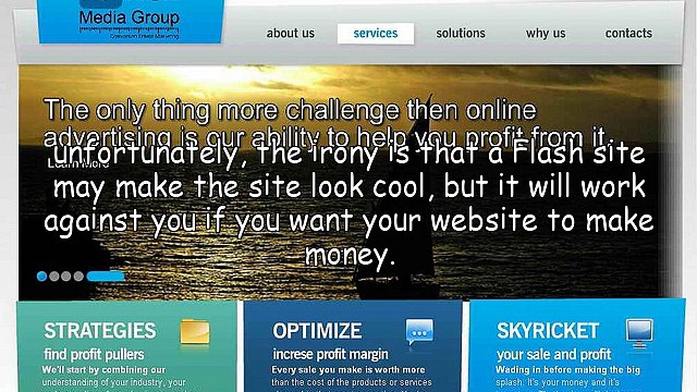 Don't Have A Flash Website If You Want Search Engine Results