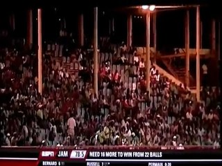 Andre Russell, 20 from 7 balls, Jamaica vs Guyana 2013