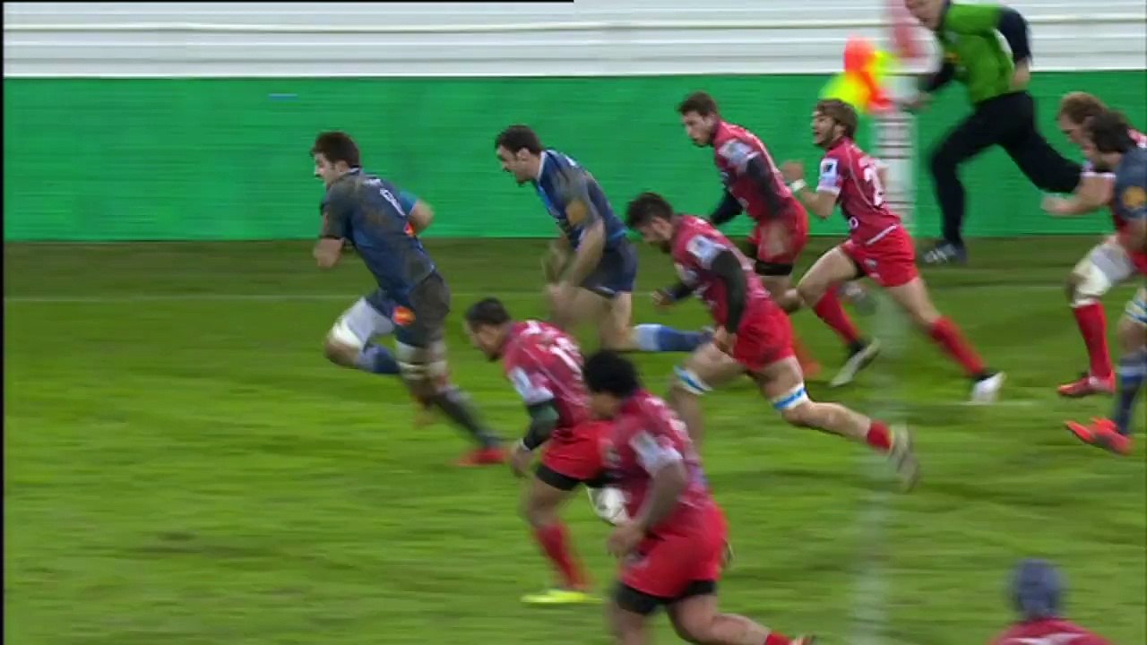 TOP14 - Castres-Montpellier: Essai 2 Thomas Combezou - J14 - Saison 2014/2015
