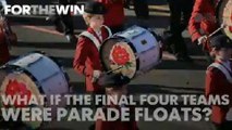 What if each team in the College Football Playoff had a Rose parade float?