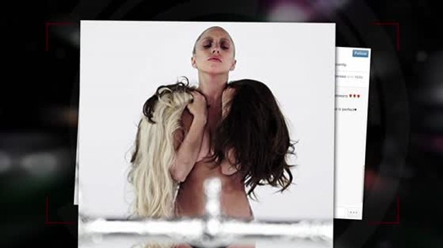 Lady Gaga Poses Topless and Claims Her Heart is Filled With 'Insanity'