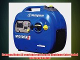 Westinghouse WH2000iXLT Parallel Capable Digital Inverter Generator with Running 1800watt and Starting 2200watt