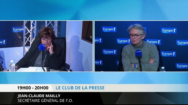 Jean-Claude Mailly dans Le club de la presse - PARTIE 2