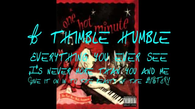 Red Hot Chili Peppers - One Big Mob with lyrics