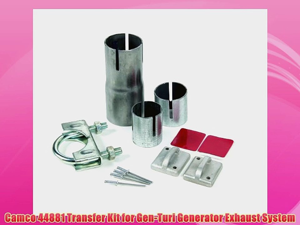 Camco 44881 Transfer Kit for GenTuri Generator Exhaust System