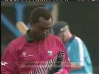 Brilliant stumping by Ridley Jacobs off Carl Hooper