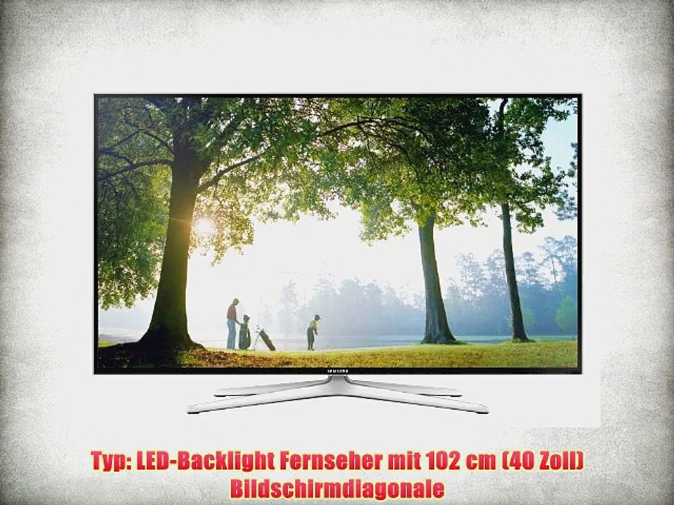 Samsung UE40H6470 1019 cm (40 Zoll) 3D LED-Backlight-Fernseher EEK A+ (Full HD 400Hz CMR DVB-T/C/S2