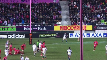 TOP14 - Paris-Toulon: Essai Jeremy Sinzelle - J14 - Saison 2014/2015