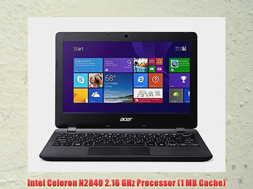 Acer Aspire E 11 ES1-111M-C40S 11.6-Inch Laptop (Diamond Black)