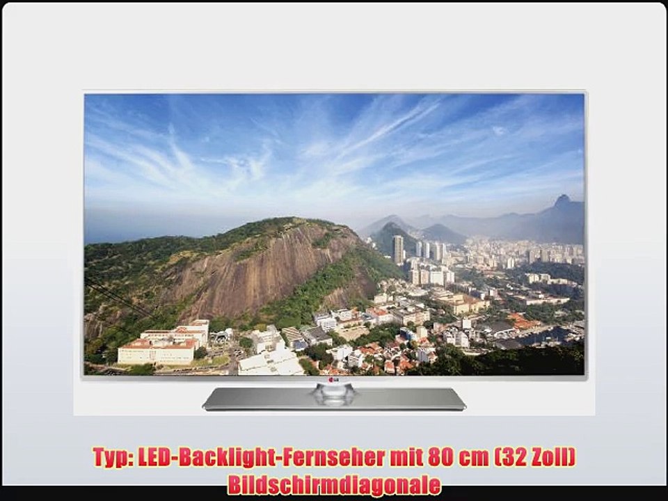 LG 32LB580V 80 cm (32 Zoll) LED-Backlight-Fernseher EEK A (Full HD 100Hz MCI DVB-T/C/S CI+