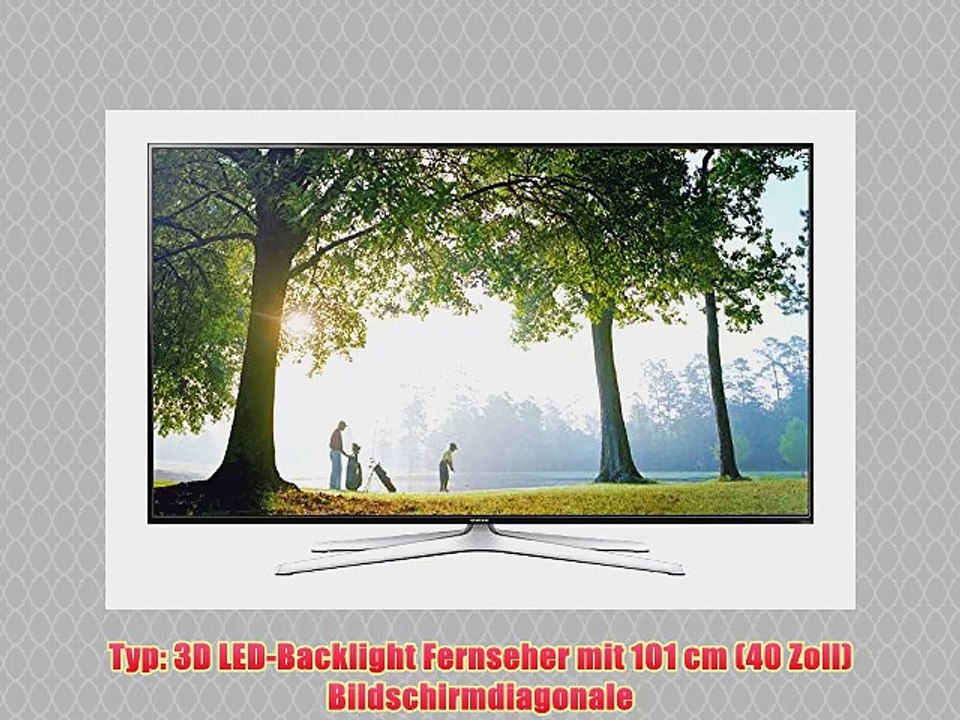 Samsung UE40H6290 101 cm (40 Zoll) 3D-LED-Backlight-Fernseher EEK A+ (Full HD 200Hz CMR DVB-T/C/S2