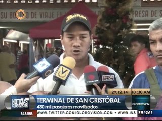 430 mil personas se han movilizado por el terminal de San Cristóbal
