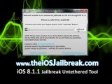 IOS 8.1.2 Siste Jailbreak - iOS 8.1.2 iDevice Jailbreak iPhone 5 4S Ubegrenset
