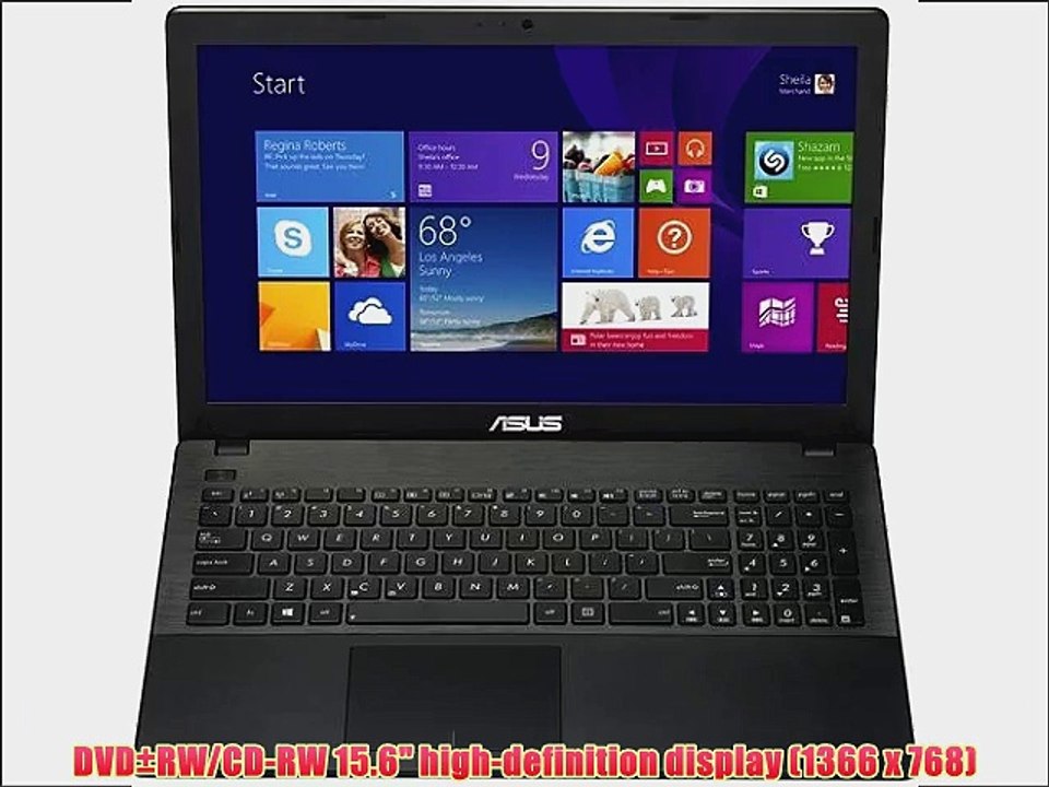 Asus X551MAV 15.6 Laptop Intel Celeron 2.16GHz 4GB RAM 500GB HDD DVDÂ±RW/CD-RW WIN 8.1 HDMI