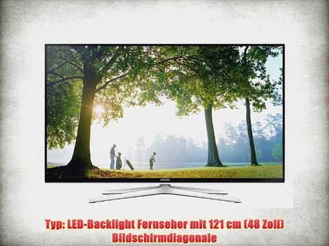 Samsung UE48H6600 121 cm (48 Zoll) 3D LED-Backlight-Fernseher EEK A+ (Full HD 400Hz CMR 2x