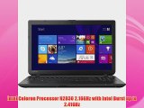 Toshiba Satellite C55-B5201 15.6 Laptop / Intel Celeron Processor N2830 / 4GB RAM / 500GB Hard