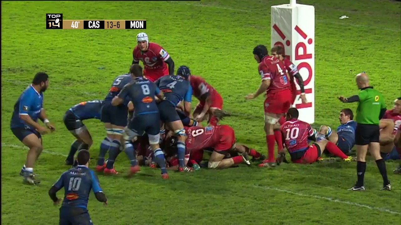 TOP14 - Résumé Castres-Montpellier: 27-9 - J14 - Saison 2014/2015