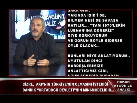 HAKAN AYGÜN'LE ANALİZ 29 ARALIK 2014