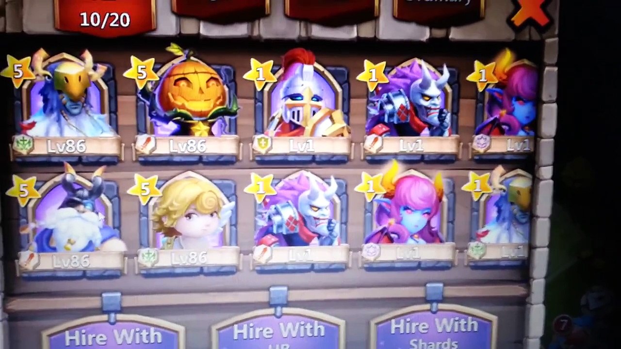 Castle clash Pumpkin duke Cupid account for sale - US android account