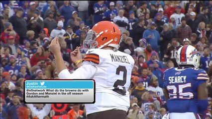 How should the Browns address Manziel and Gordon in the offseason?