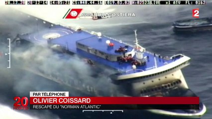 Ferry en feu : un Français raconte ses heures de cauchemar