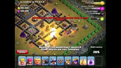 Secret(Campagne Solo) 'Théatre de PEKKA'   Clash Of Clans FR[1]