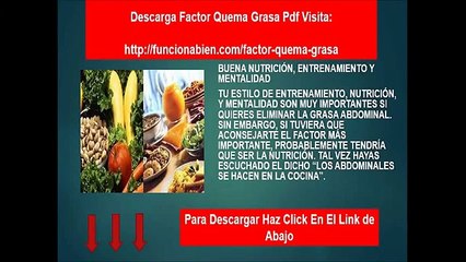 Descarga Factor Quema Grasa Pdf