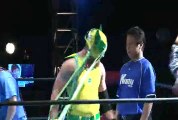 Yuki Sato, Tearan Shisa & Australia Wolf vs. Tank Nagai, Kunio Toshima & Yuma (KAIENTAI Dojo)