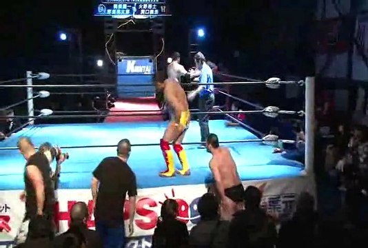 Yuji Hino & Yoshihiro Horaguchi vs. Ryuichi Sekine & Kotaro Nasu (KAIENTAI Dojo)