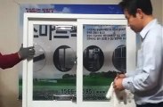 Japon işi pencere kilidi sağlamlık testi