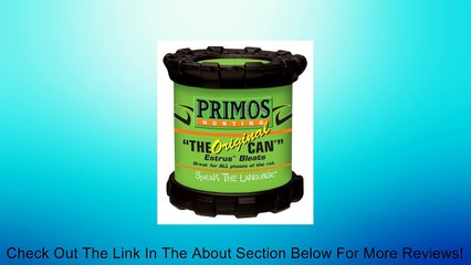 Primos "The Original CAN" Deer Call with Grip Rings Review