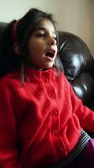 PTI's Little fan's wish to vanish terrorists پی ٹی ائی کی ننھی کارکن کی دہشتگردوں کے خلاف ننھی سی خواہش