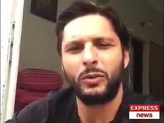Special message of Boom Boom Afridi for New Year 2015