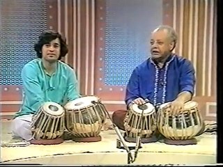 Allah Rakha & Zakir Hussain Live- Jugalbandi (BBC)