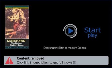 Denishawn: Birth of Modern Dance DVD Online Streaming