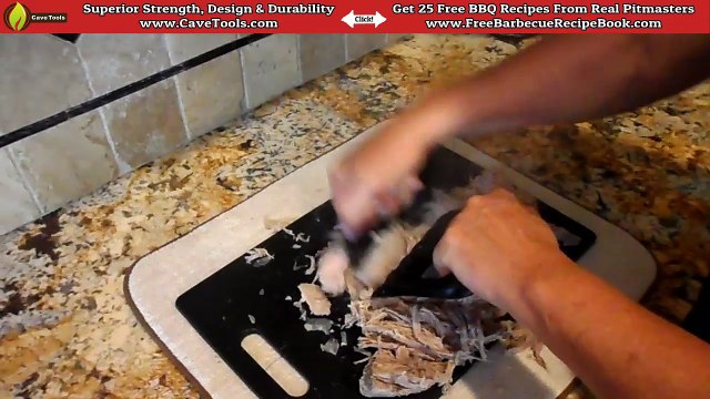 Scrap It Off With Meat Claws From Cave Tools After Barbecuing –An Outstanding BBQ Cooking Tool