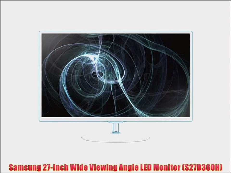 Samsung 27-Inch Wide Viewing Angle LED Monitor (S27D360H)